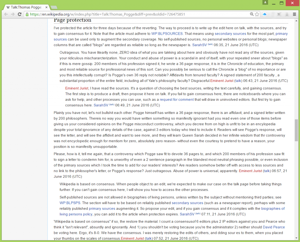 Pogge wikipedia talk screenshot 2