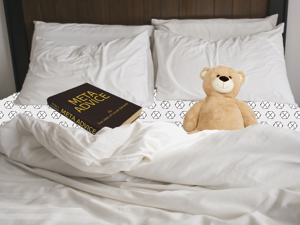 bear book bed