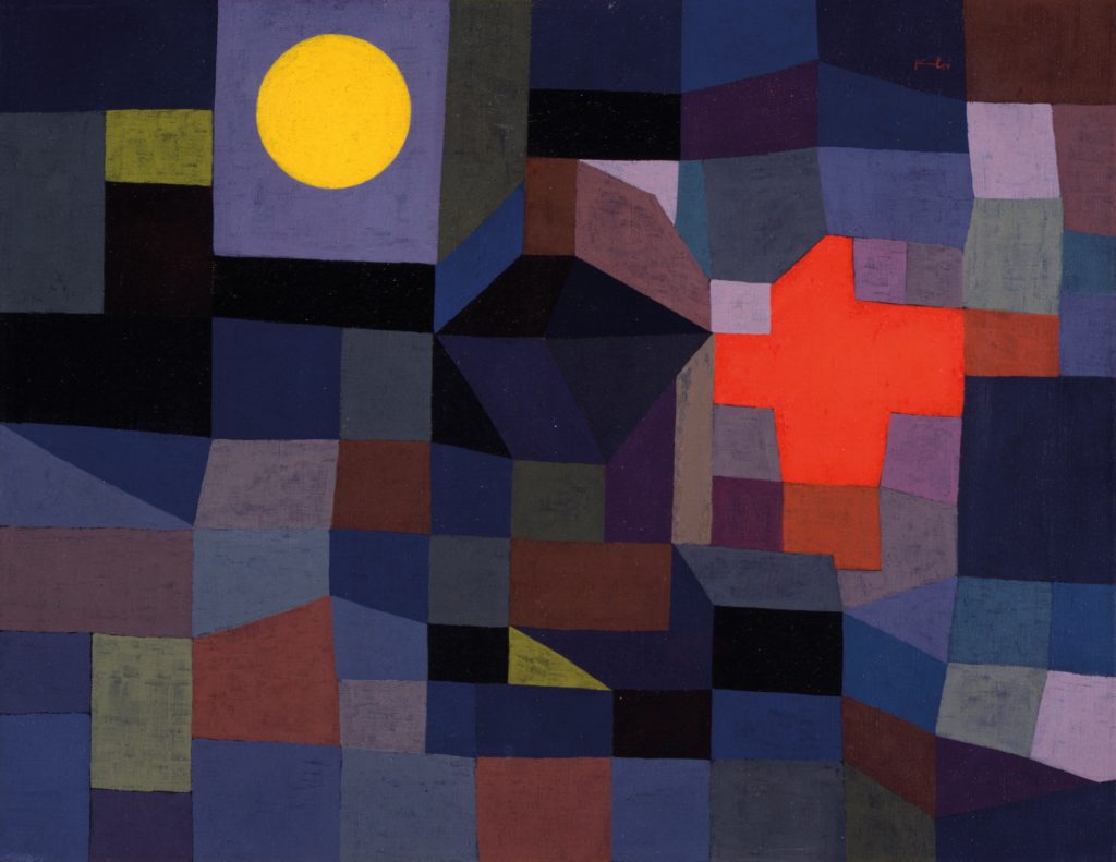 Paul Klee, "Fire at Full Moon"