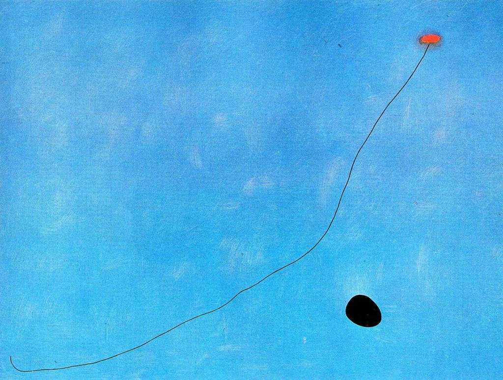 Joan Miró, "Blue III"
