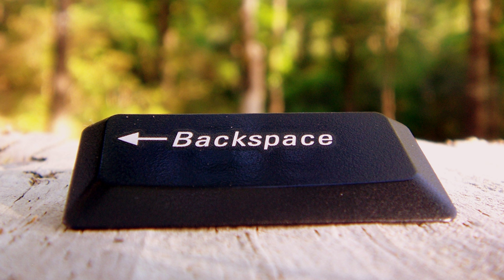 Backspace key in the wild