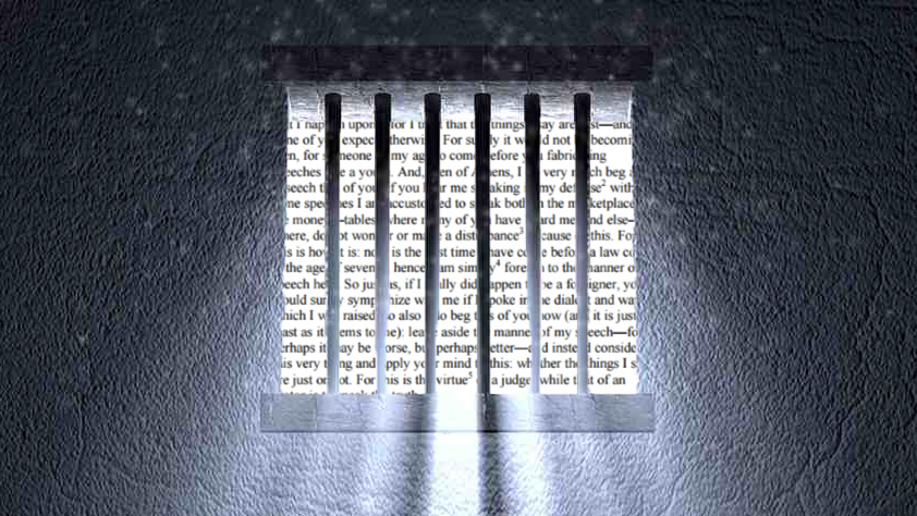 prison window apology text