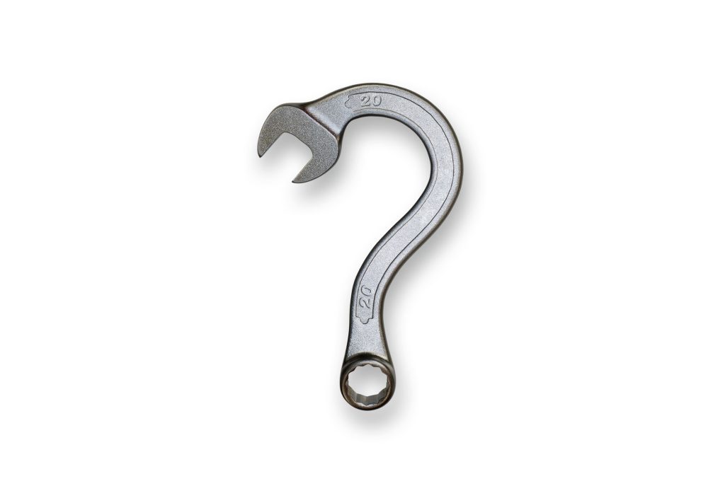 wrench question mark