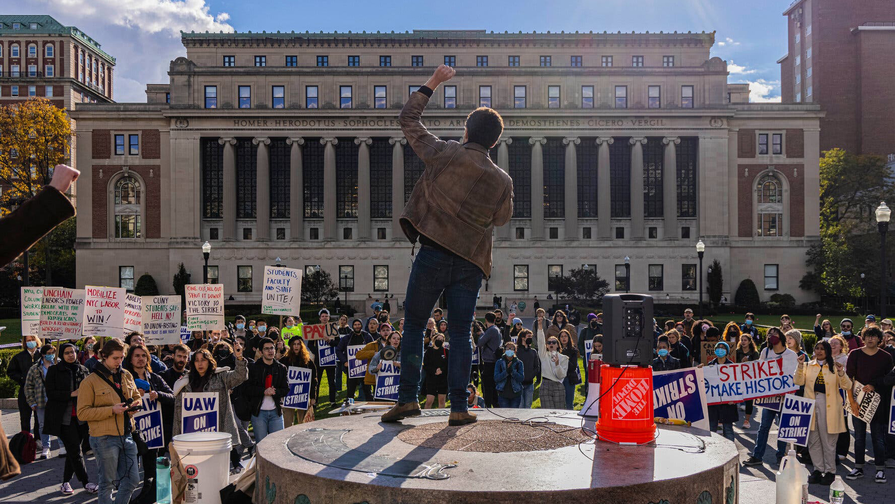 Columbia Grad Students Striking, University Striking Back (updated